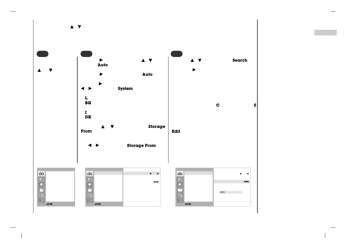 Setting up tv stations, Auto programme tuning | Rolsen RL-32X11 User Manual | Page 15 / 244