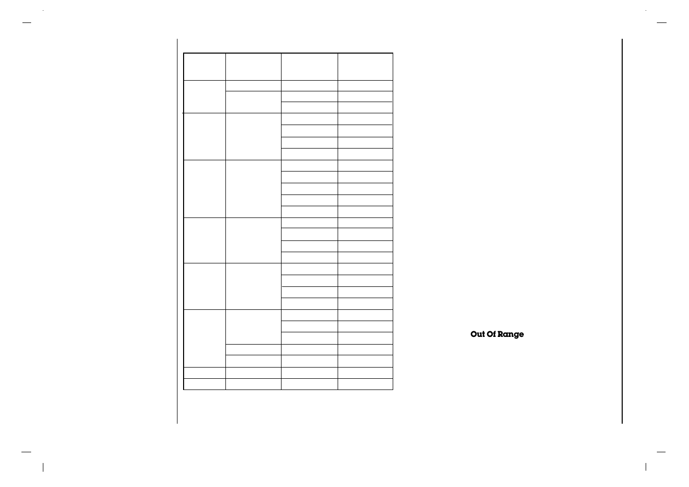 Displayable monitor specification | Rolsen RL-32X11 User Manual | Page 34 / 244