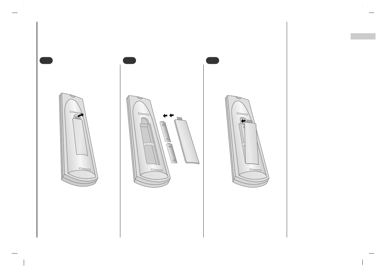 Remote control handset, Battery installation | Rolsen RL-32X11 User Manual | Page 5 / 244