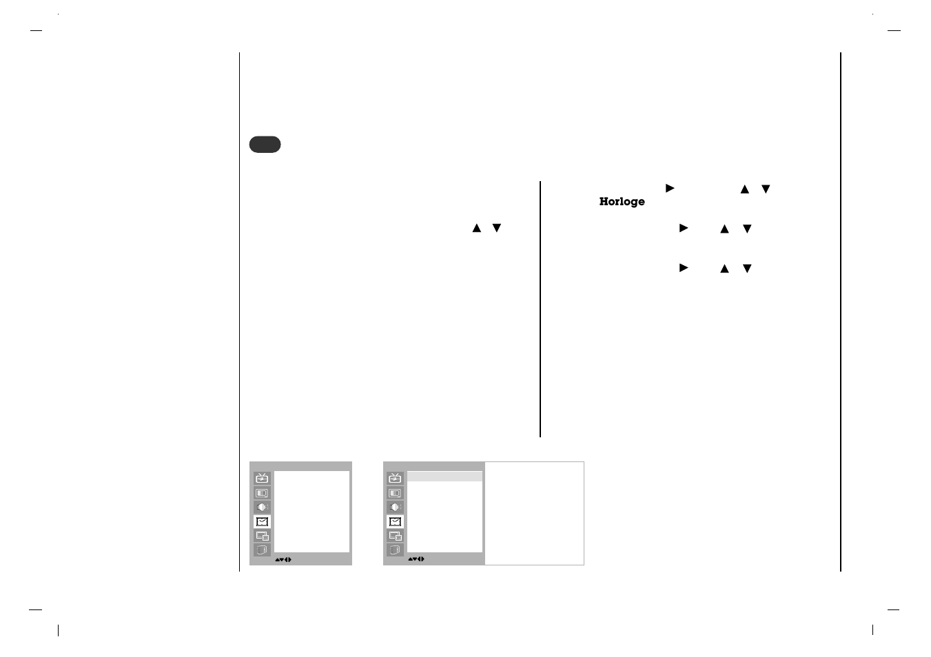 Menu heure (minuterie), 26 horloge | Rolsen RL-32X11 User Manual | Page 62 / 244