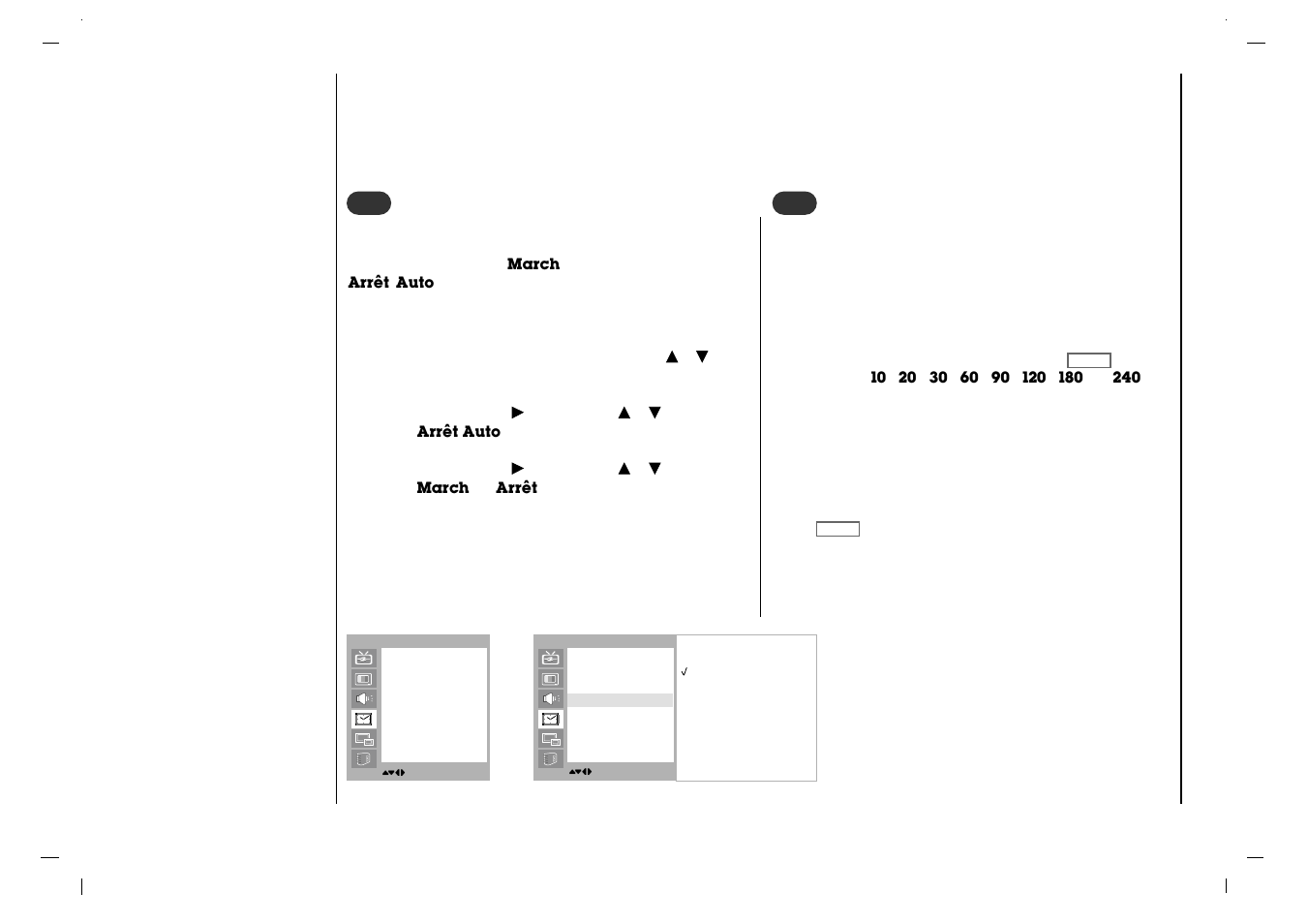 Menu heure (minuterie) | Rolsen RL-32X11 User Manual | Page 64 / 244