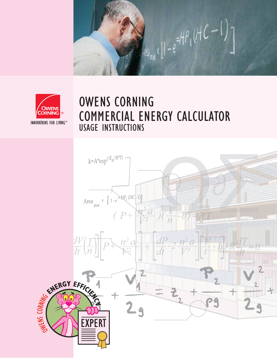 Owens Corning Calculator User Manual | 4 pages