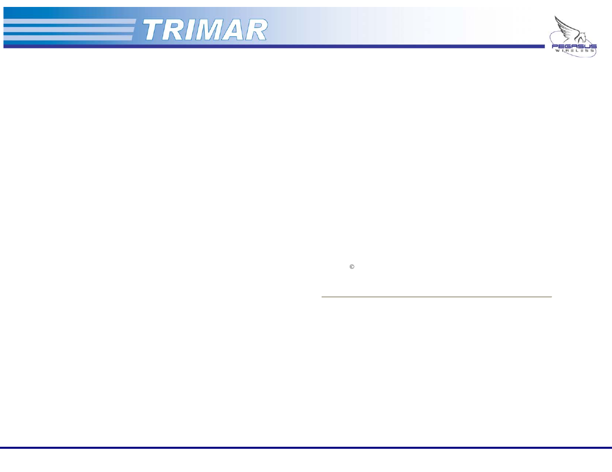 Introduction | OTC Wireless 802.11a/b/g AP/Repeater TRIMAR User Manual | Page 2 / 33