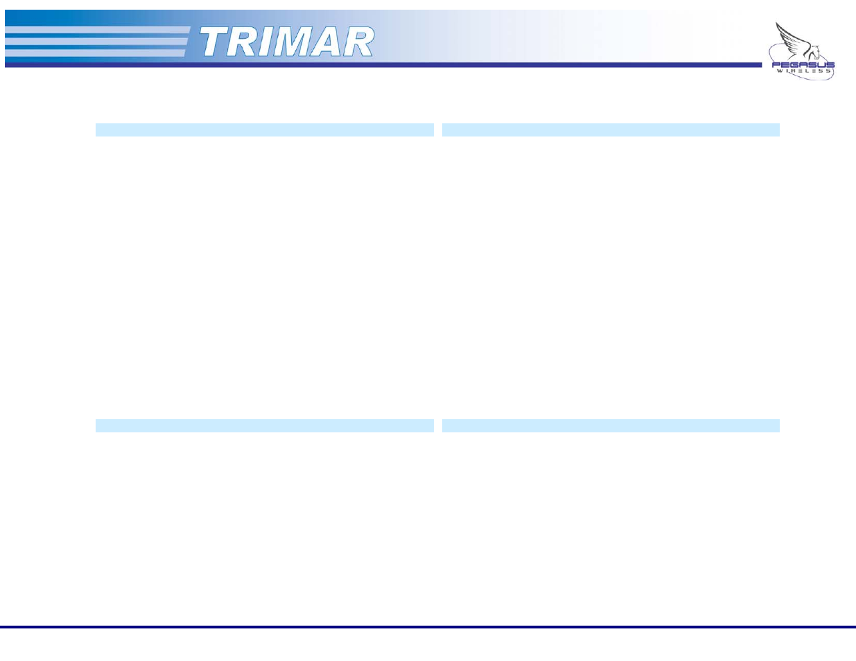 Fcc id: mkztrimar, Appendix | OTC Wireless 802.11a/b/g AP/Repeater TRIMAR User Manual | Page 33 / 33