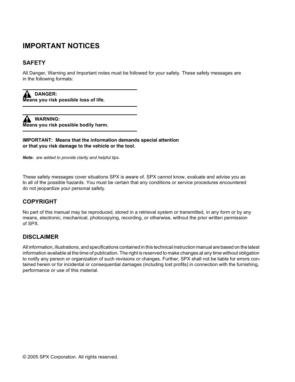 Important notices | OTC Wireless switch/hub User Manual | Page 2 / 80