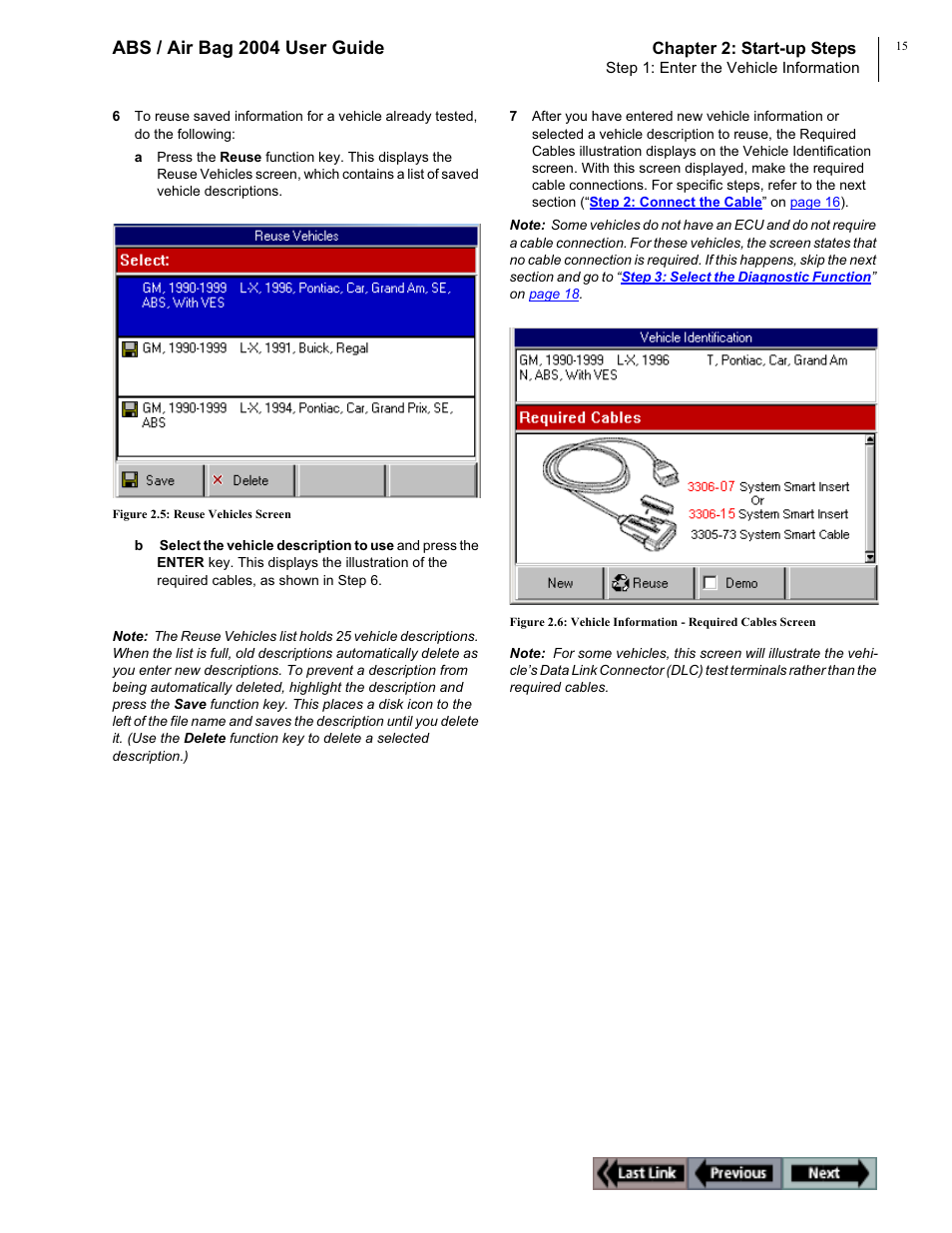 Abs / air bag 2004 user guide | OTC Wireless switch/hub User Manual | Page 25 / 80