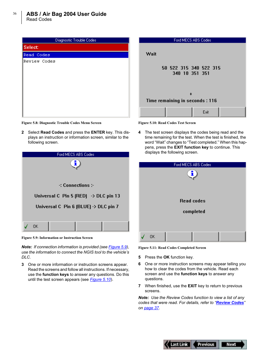 Abs / air bag 2004 user guide | OTC Wireless switch/hub User Manual | Page 46 / 80