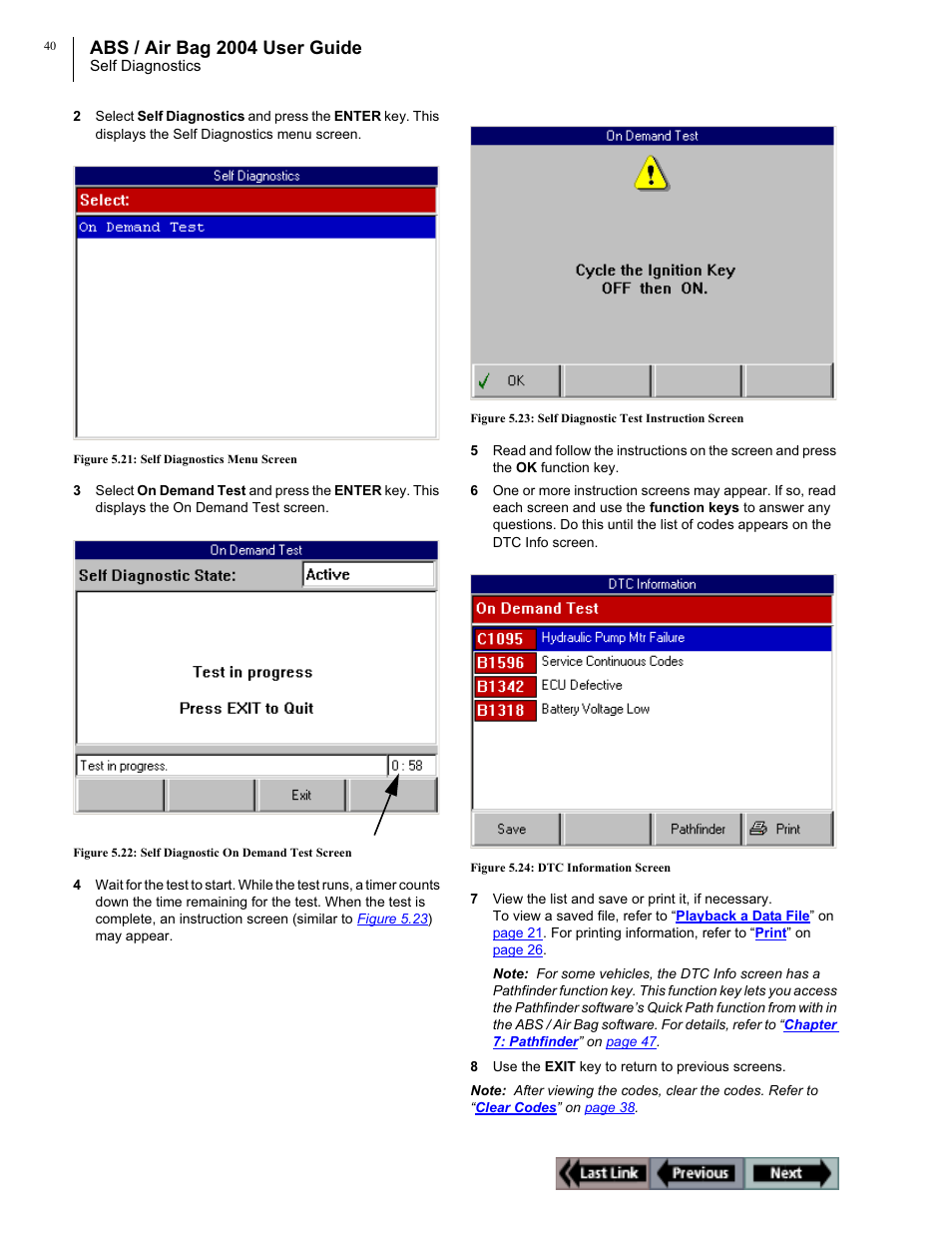 Abs / air bag 2004 user guide | OTC Wireless switch/hub User Manual | Page 50 / 80
