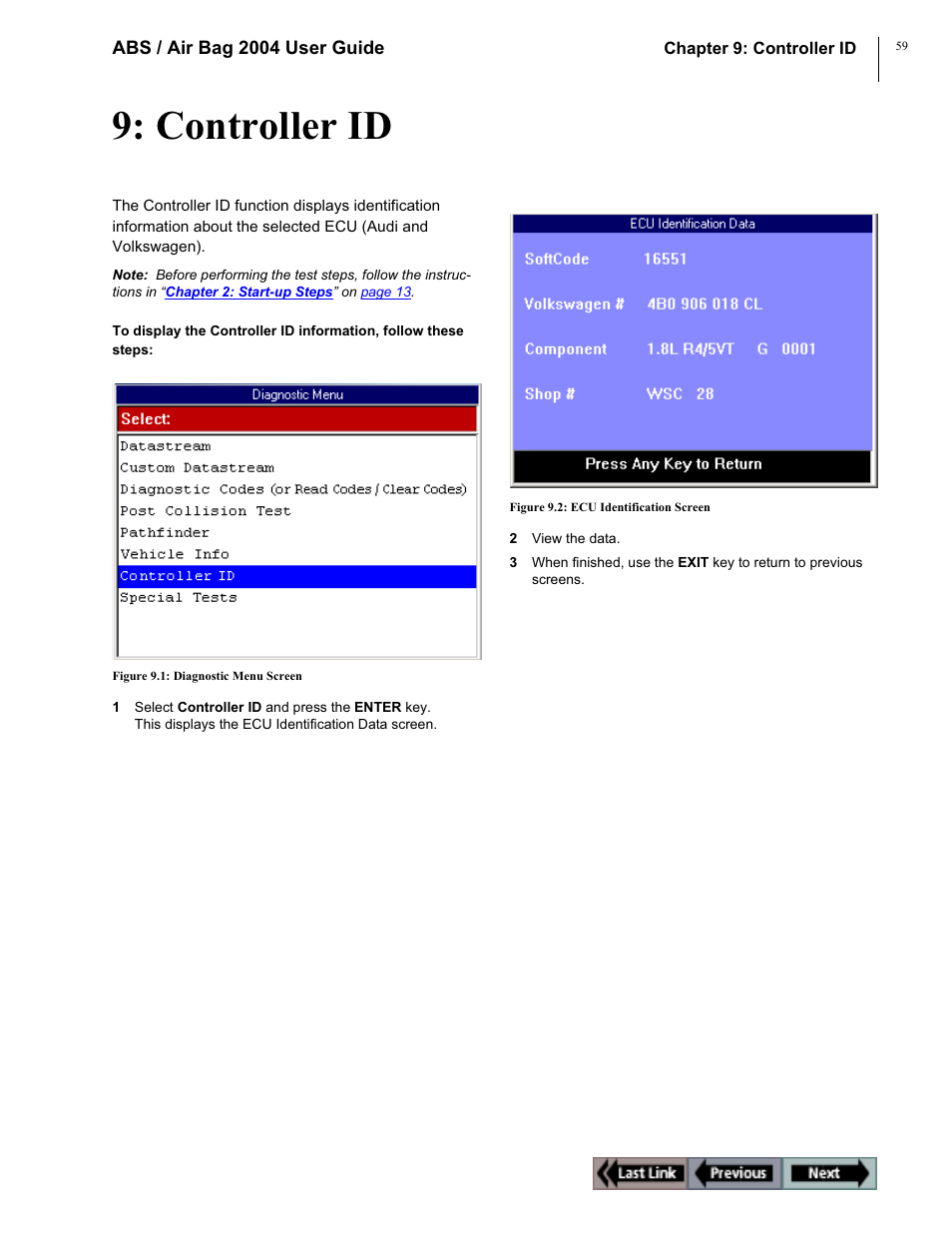 Controller id | OTC Wireless switch/hub User Manual | Page 69 / 80
