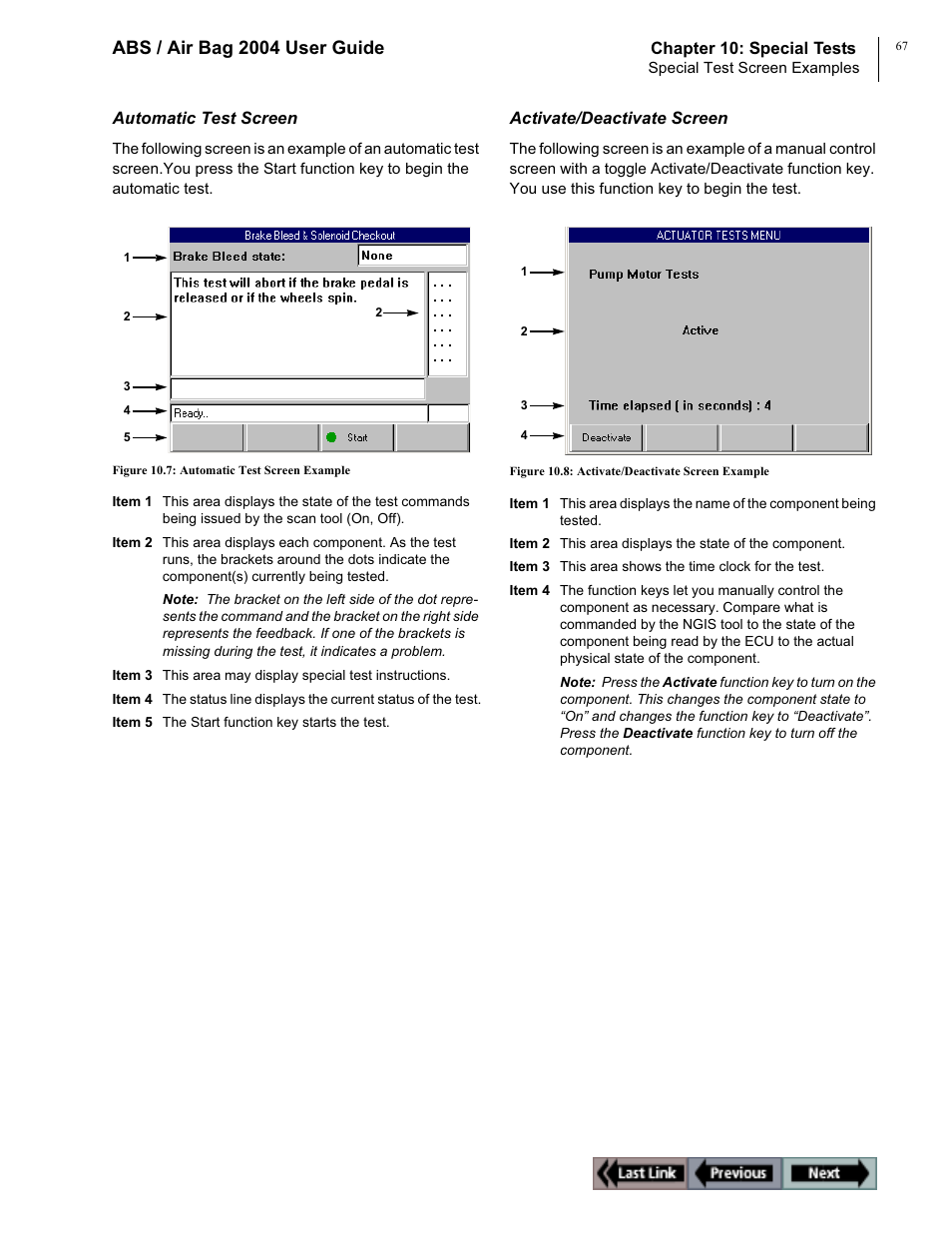 Abs / air bag 2004 user guide | OTC Wireless switch/hub User Manual | Page 77 / 80