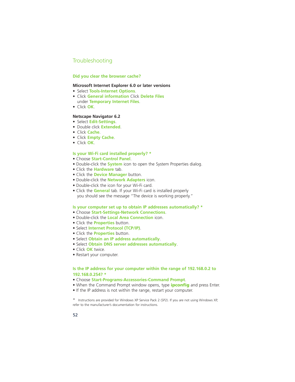 Troubleshooting | Ovation Software Ovation User Manual | Page 53 / 61