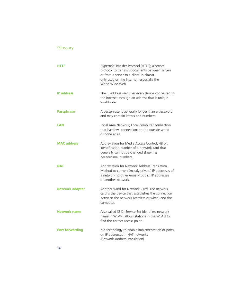 Glossary | Ovation Software Ovation User Manual | Page 57 / 61