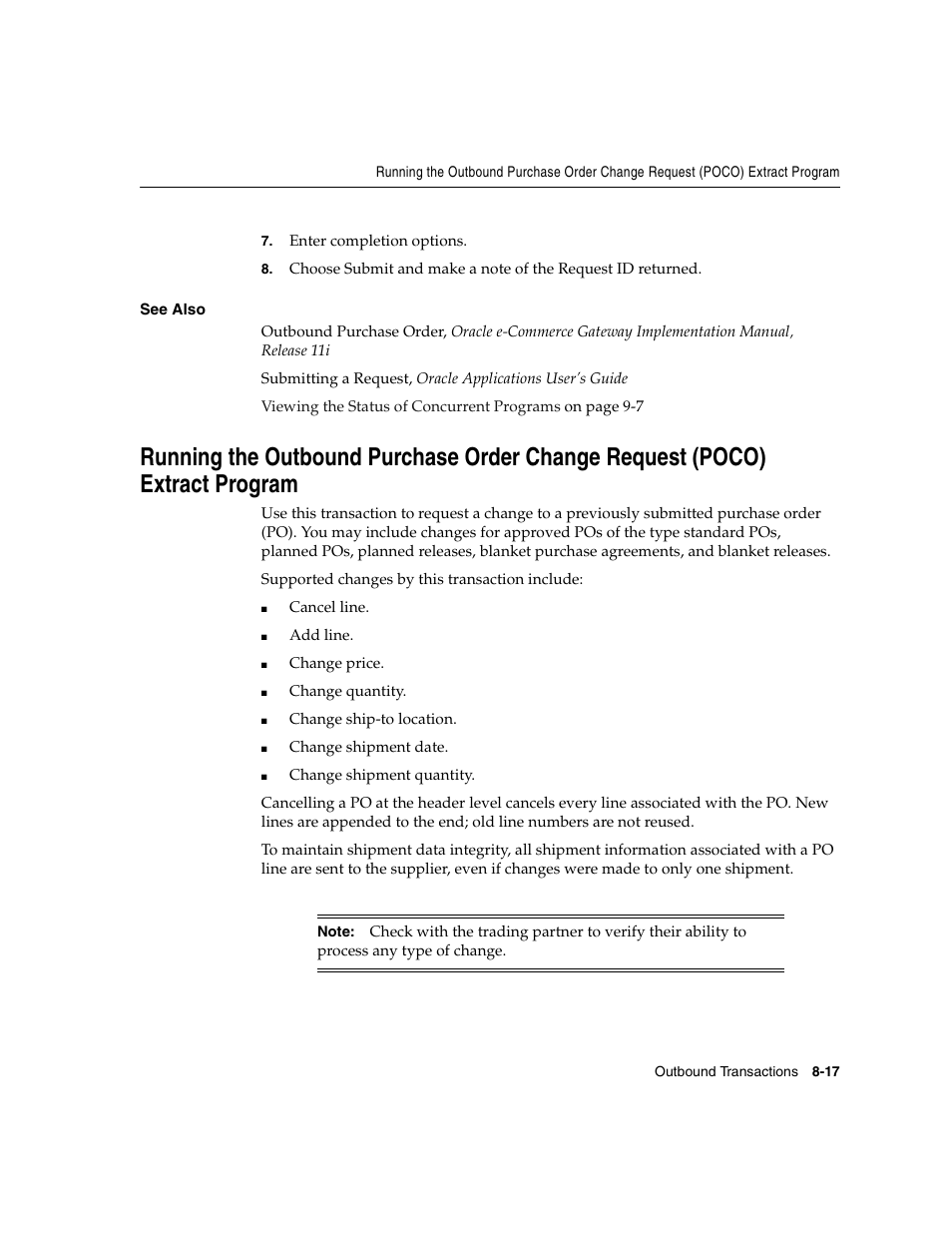 Runni | Oracle A75089-02 User Manual | Page 117 / 144