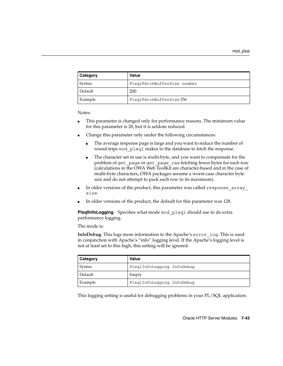 Plsqlinfologging | Oracle B12255-01 User Manual | Page 113 / 224