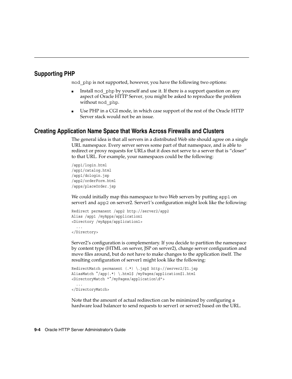 Supporting php | Oracle B12255-01 User Manual | Page 168 / 224