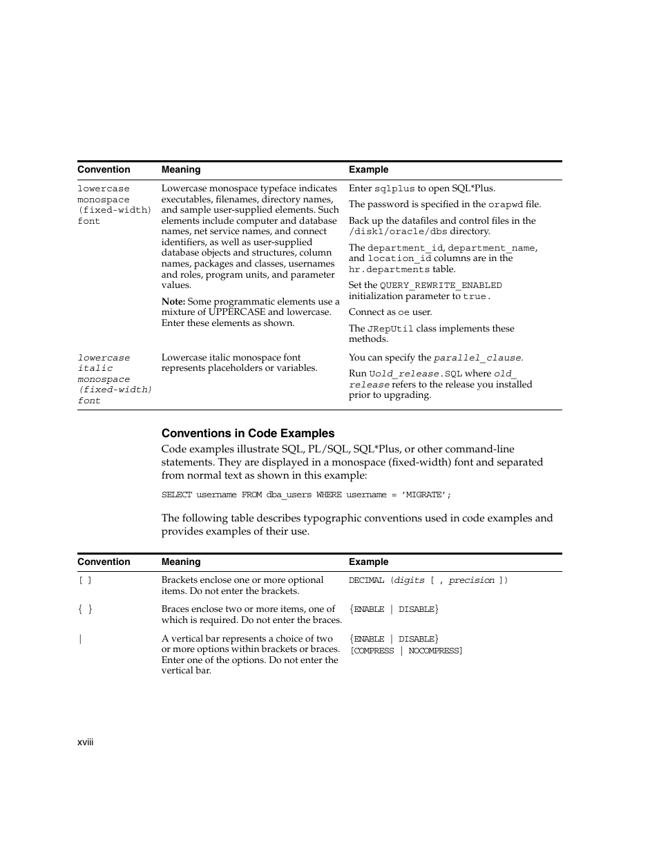 Oracle B12255-01 User Manual | Page 18 / 224