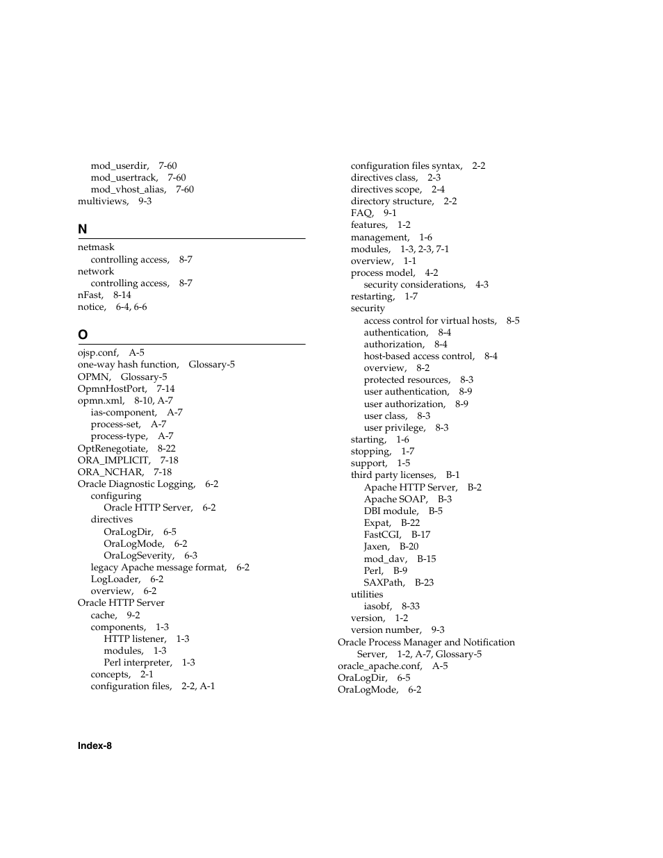 Oracle B12255-01 User Manual | Page 220 / 224