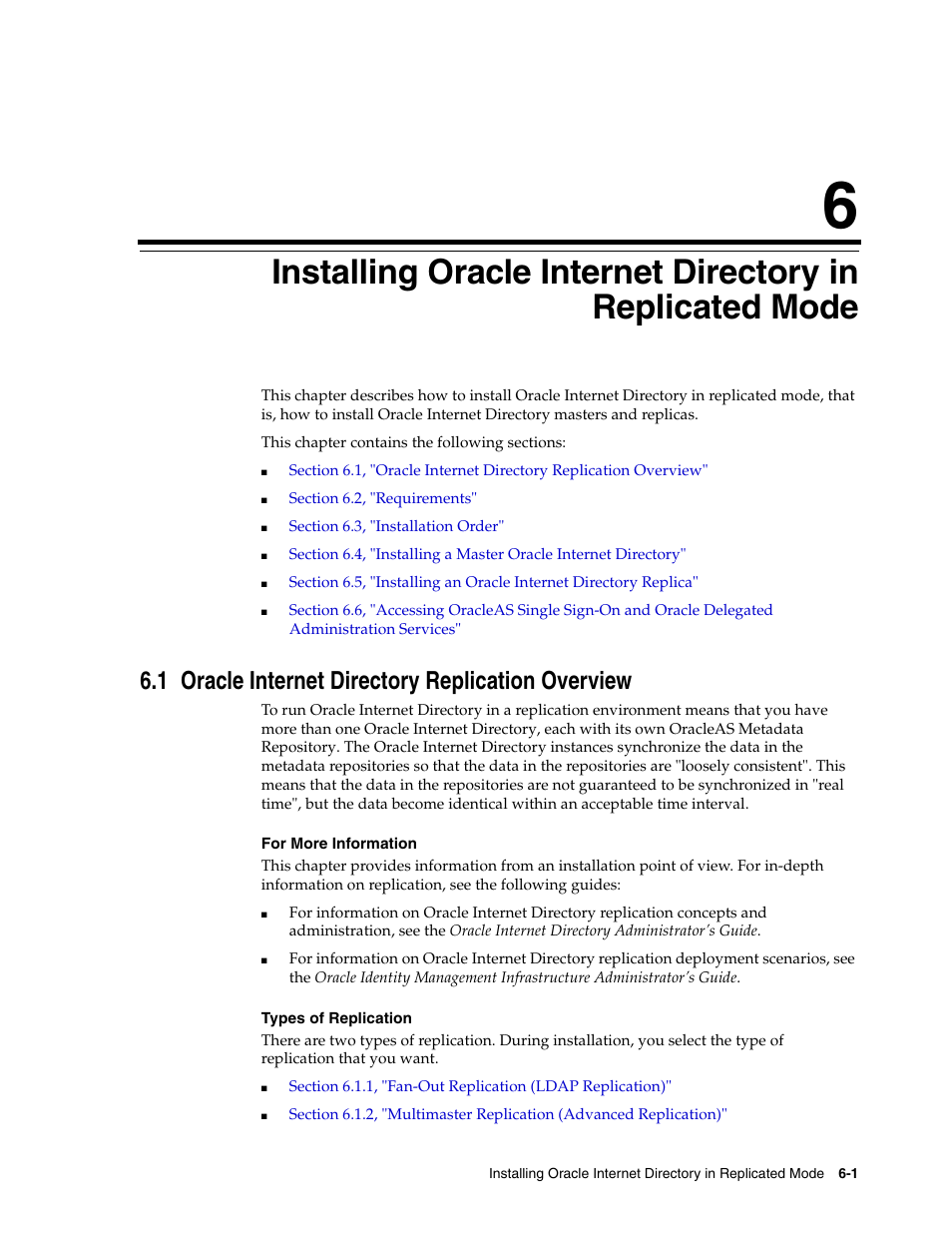 1 oracle internet directory replication overview | Oracle B32100-01 User Manual | Page 109 / 258