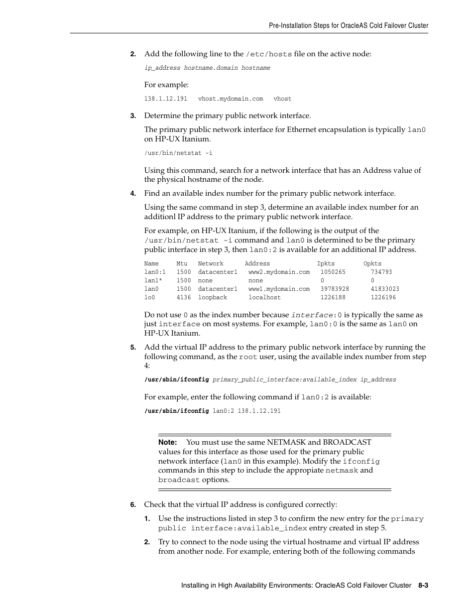 Oracle B32100-01 User Manual | Page 127 / 258