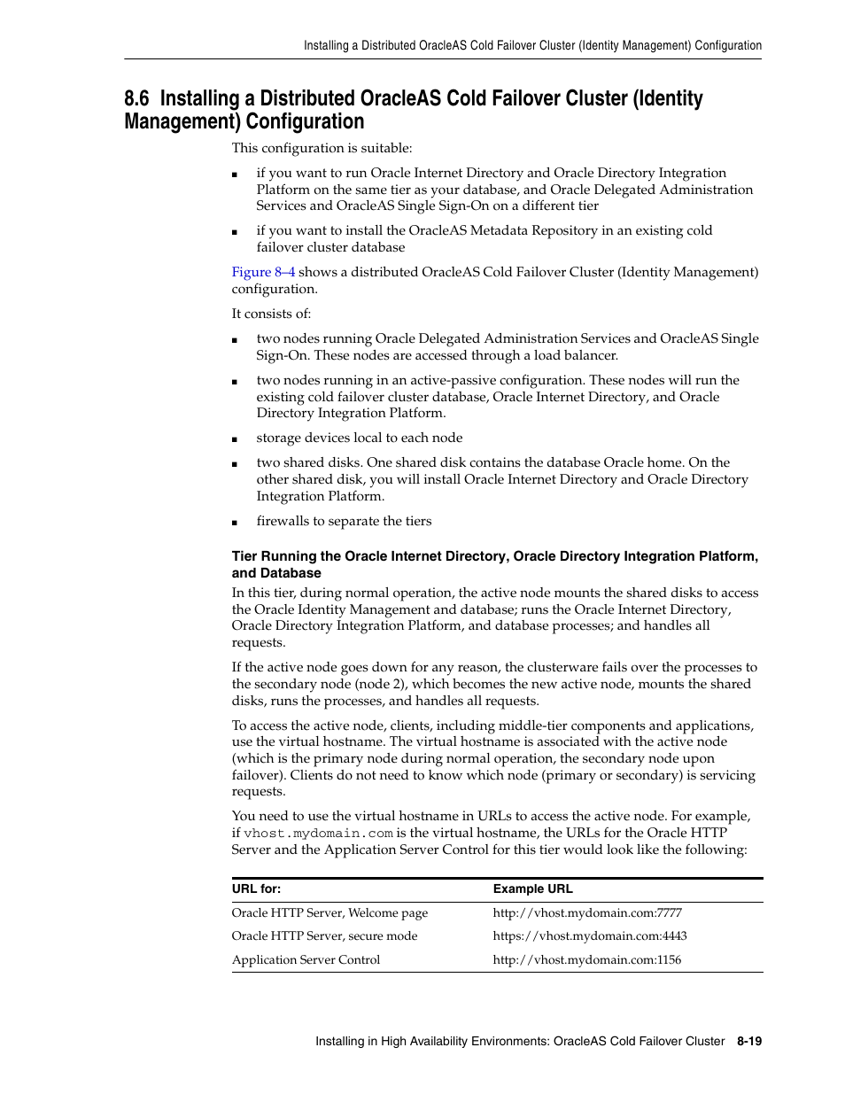 Installing a distribu, Section 8.6 | Oracle B32100-01 User Manual | Page 143 / 258