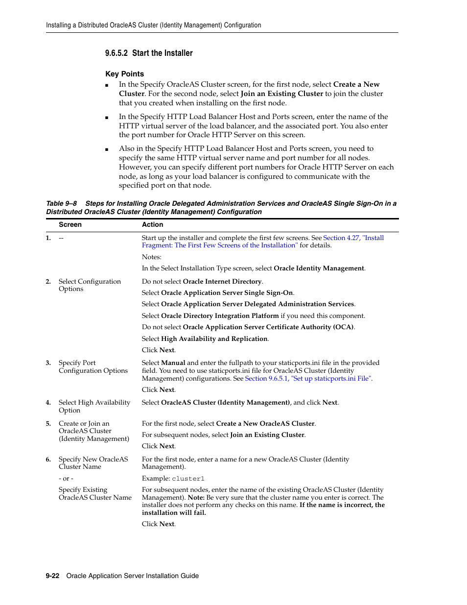 2 start the installer | Oracle B32100-01 User Manual | Page 180 / 258