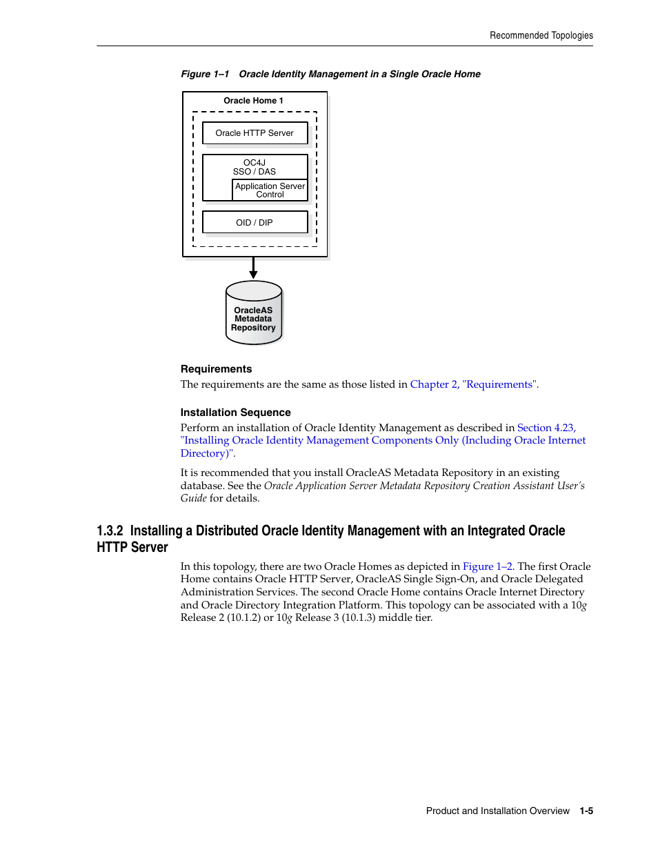 Installing, Figure 1–1 | Oracle B32100-01 User Manual | Page 19 / 258