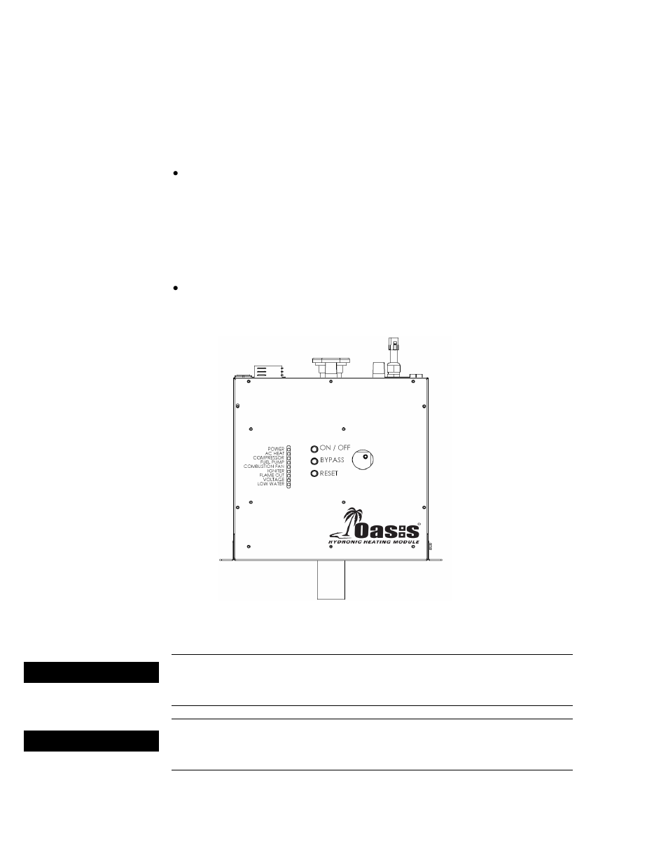 Oasis Concepts Diesel and AC Heating System for Recreational Vehicles and Yachts User Manual | Page 52 / 80