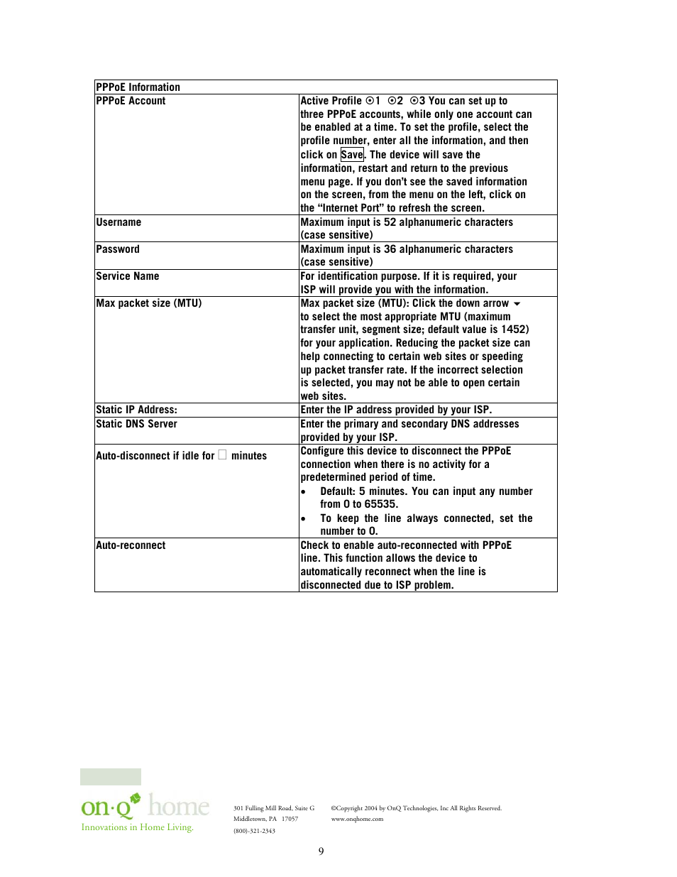 On-Q/Legrand 364732-01 User Manual | Page 12 / 37