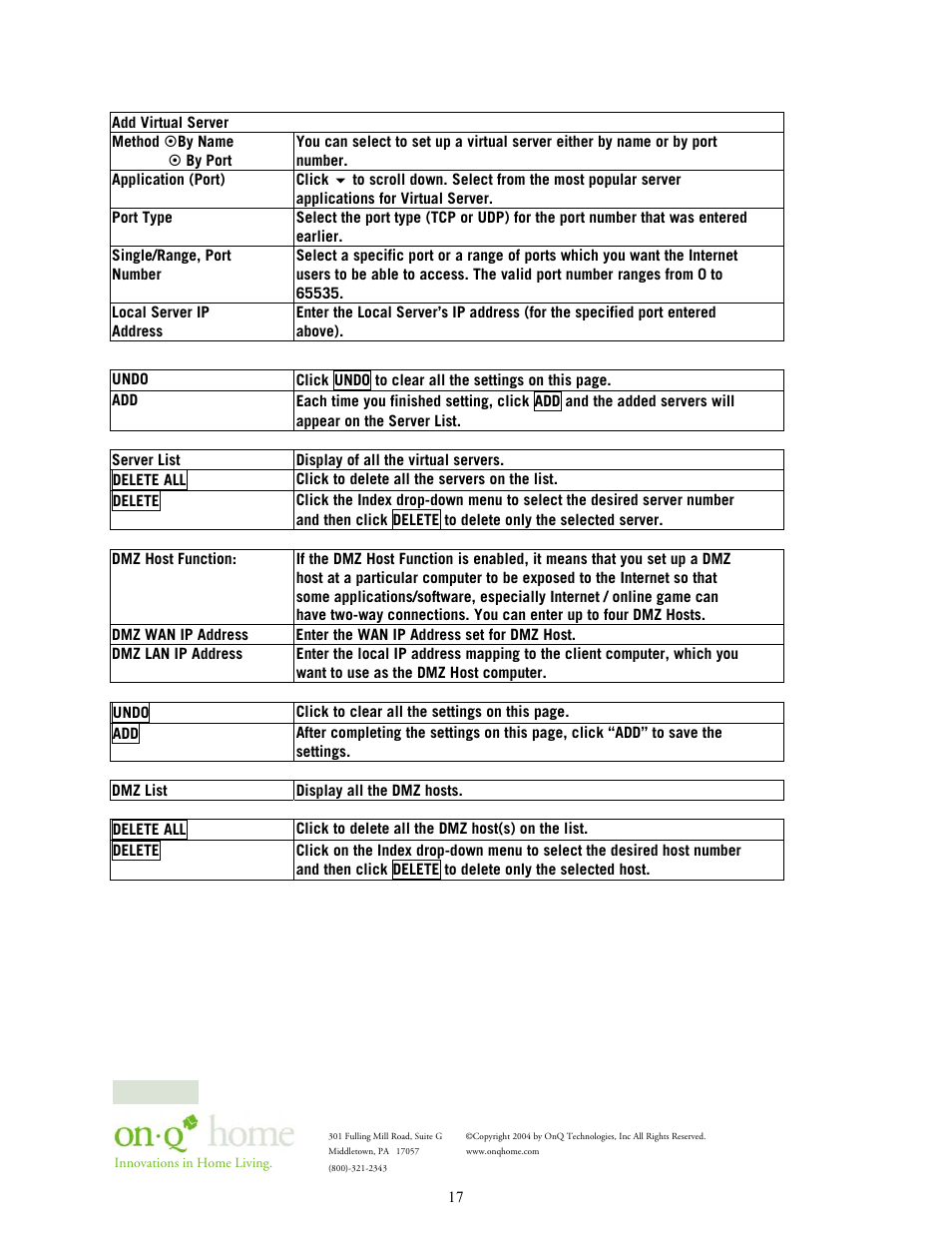On-Q/Legrand 364732-01 User Manual | Page 20 / 37