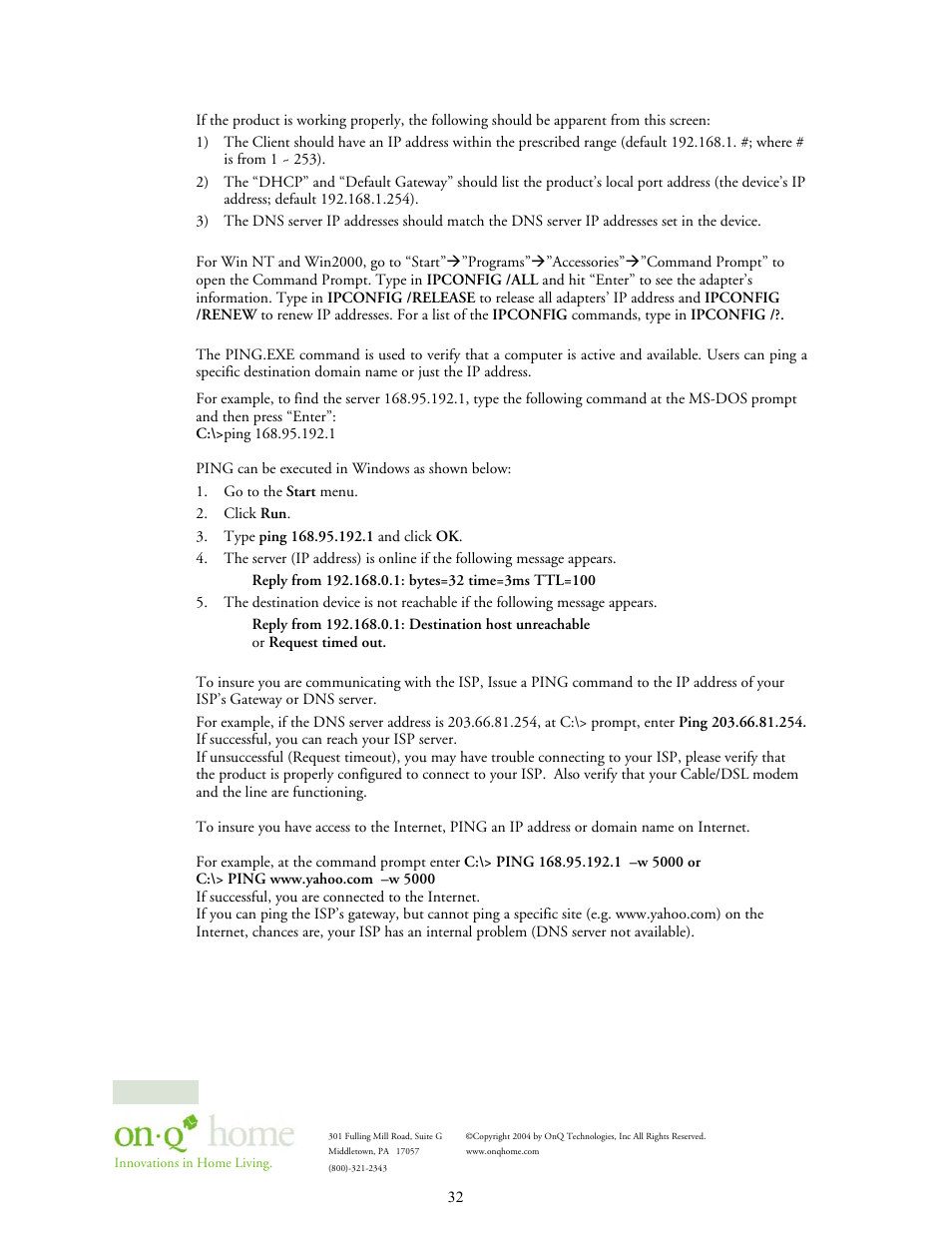 On-Q/Legrand 364732-01 User Manual | Page 35 / 37