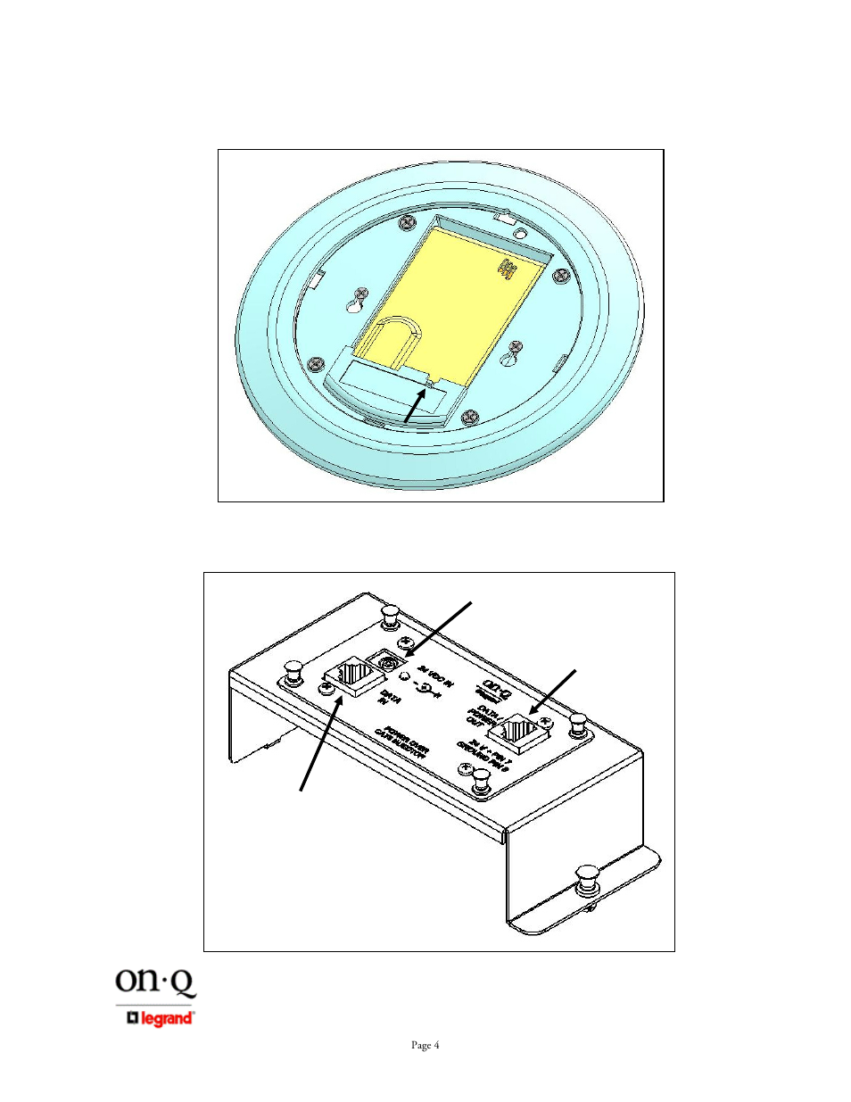 On-Q/Legrand REV.O 1307877 User Manual | Page 8 / 37