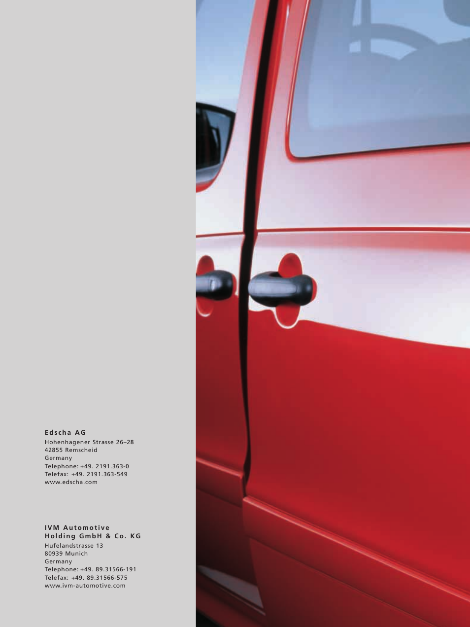 OPEL Edwin VW T5 User Manual | Page 28 / 28