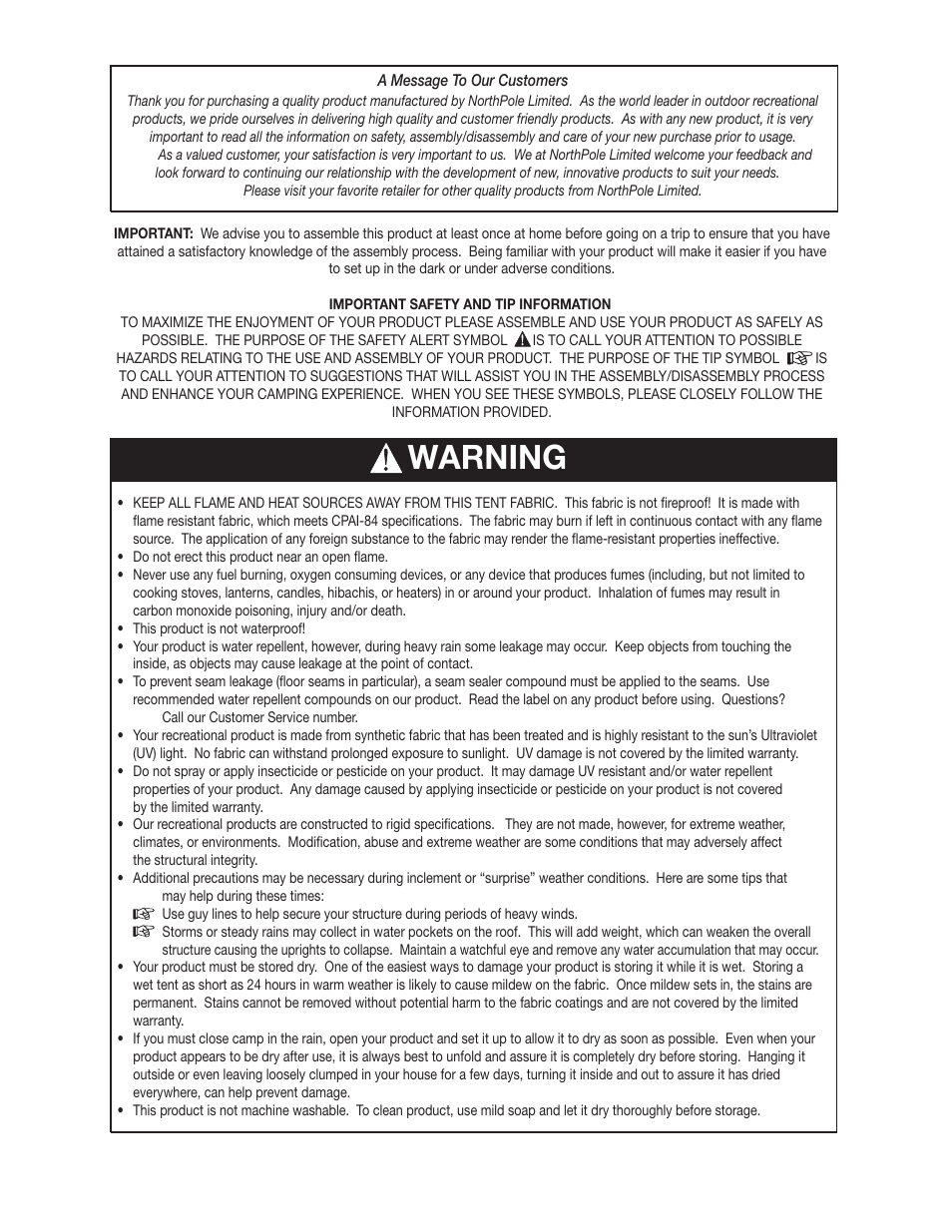 Ozark Trail WMT-1410 User Manual | Page 3 / 6