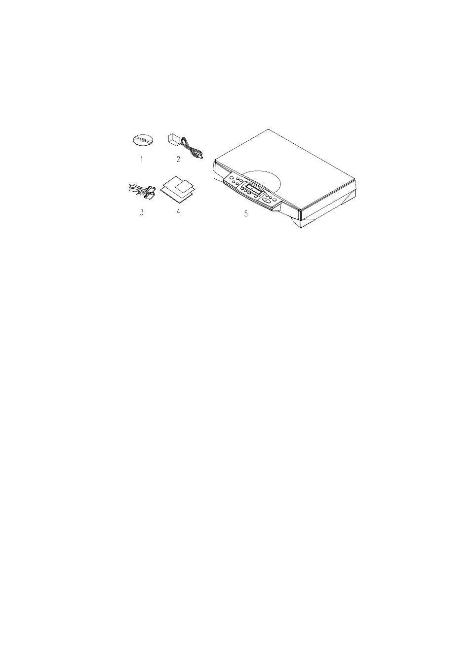 Package contents | QMS Scanner User Manual | Page 8 / 50