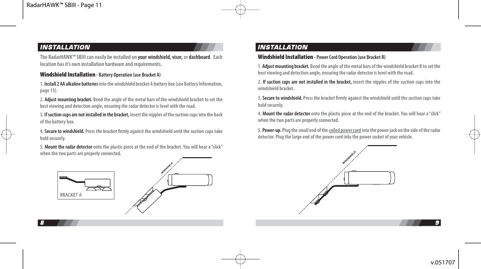Radarhawk-sbiii-manual-051707-06.pdf | Q3 Innovations RADARHAWK SBIII User Manual | Page 6 / 16