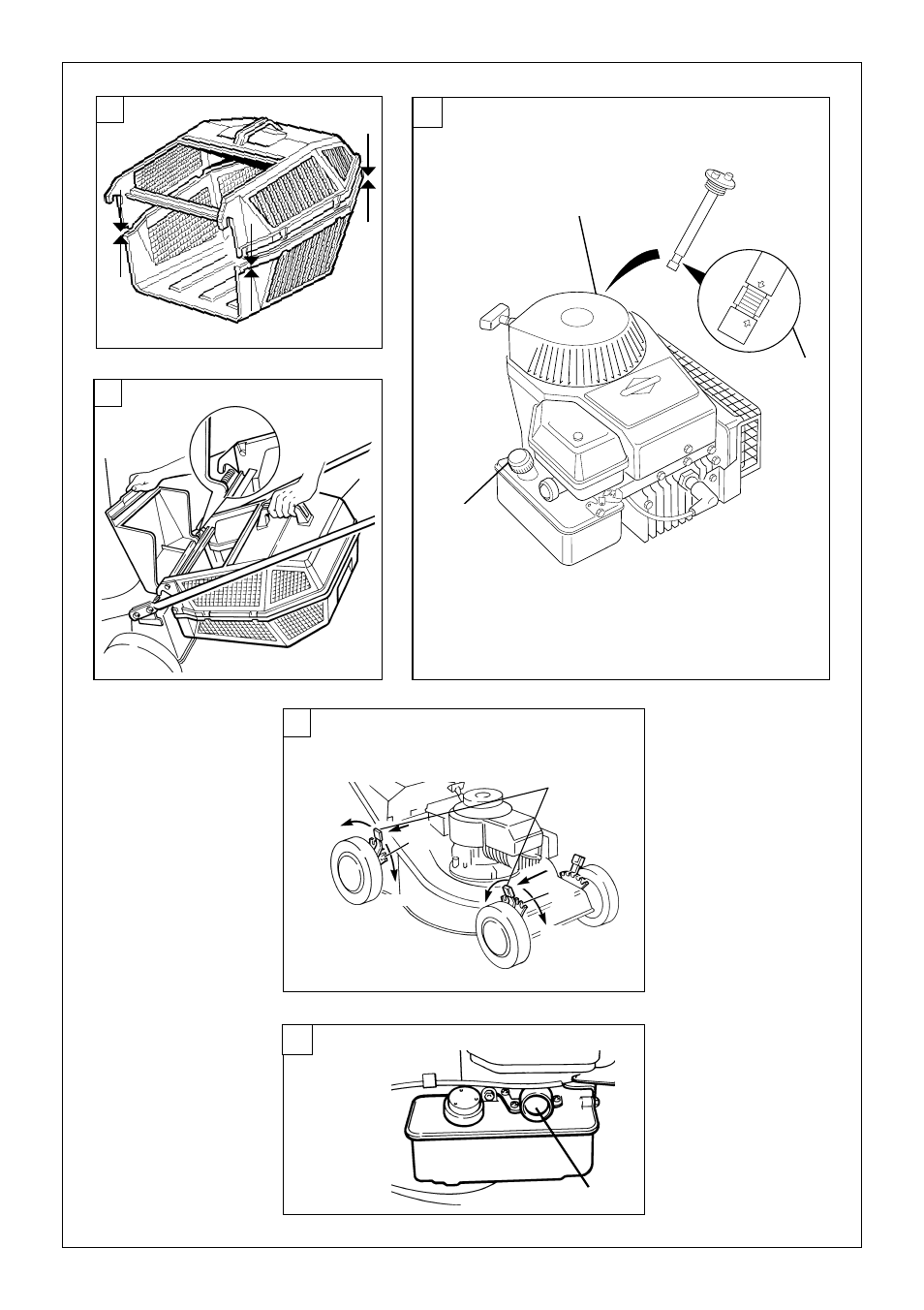 Ab c | Qualcast 16/18 User Manual | Page 6 / 10