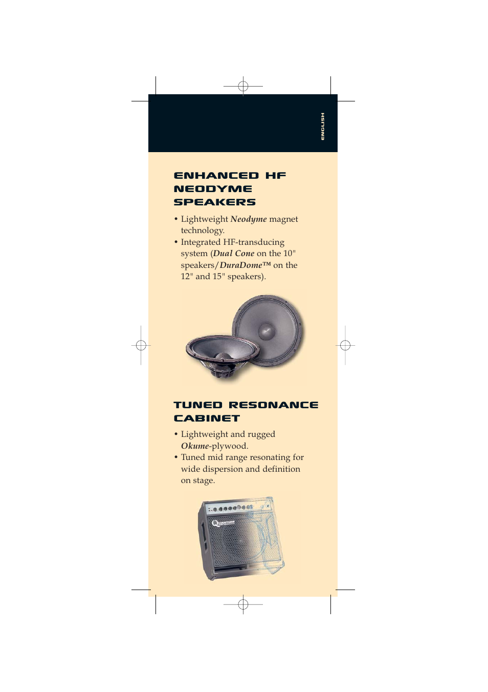 Quantum Audio Speaker User Manual | Page 3 / 28