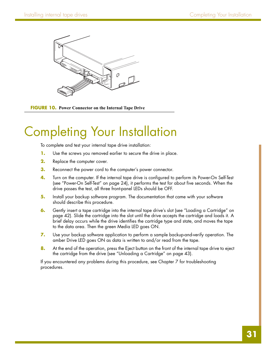 Completing your installation | Quantum Audio drive DDS-4 User Manual | Page 31 / 62