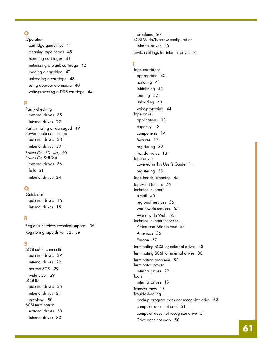 Quantum Audio drive DDS-4 User Manual | Page 61 / 62