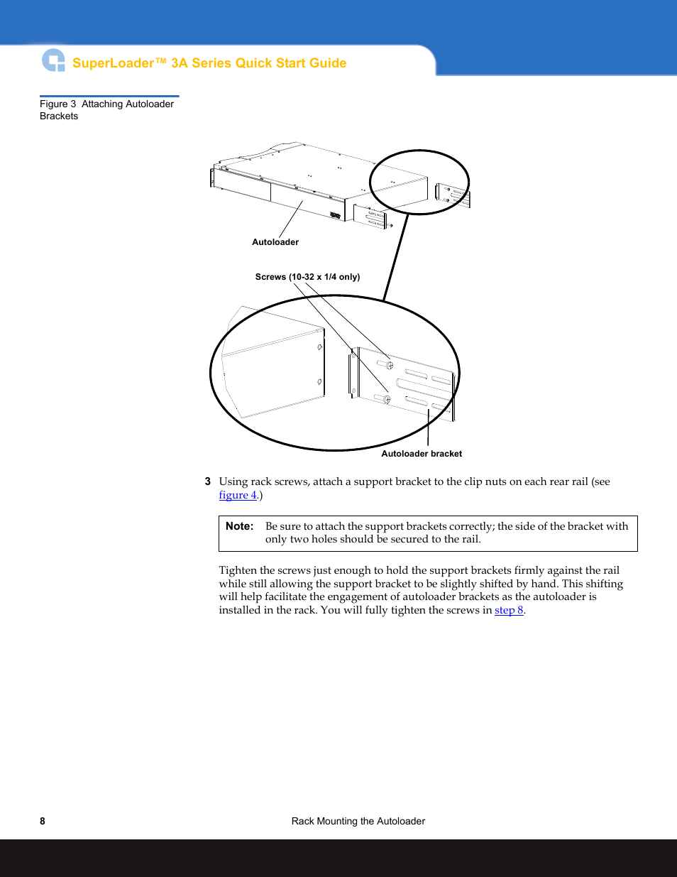Quantum Audio SuperLoader 3A Series User Manual | Page 8 / 14