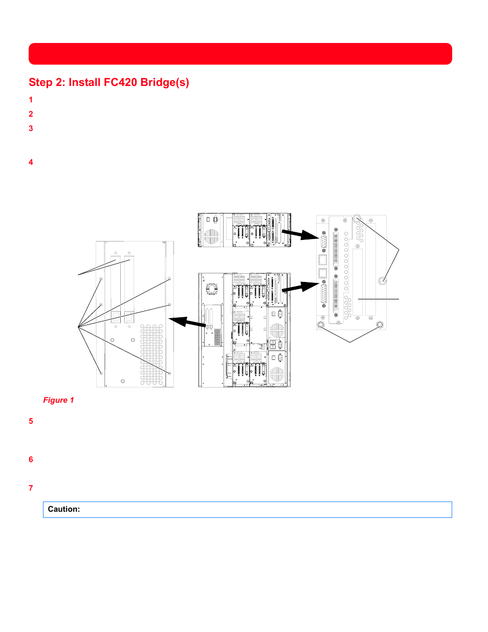 Step 2: install fc420 bridge(s) | Quantum Audio FC420 User Manual | Page 2 / 4