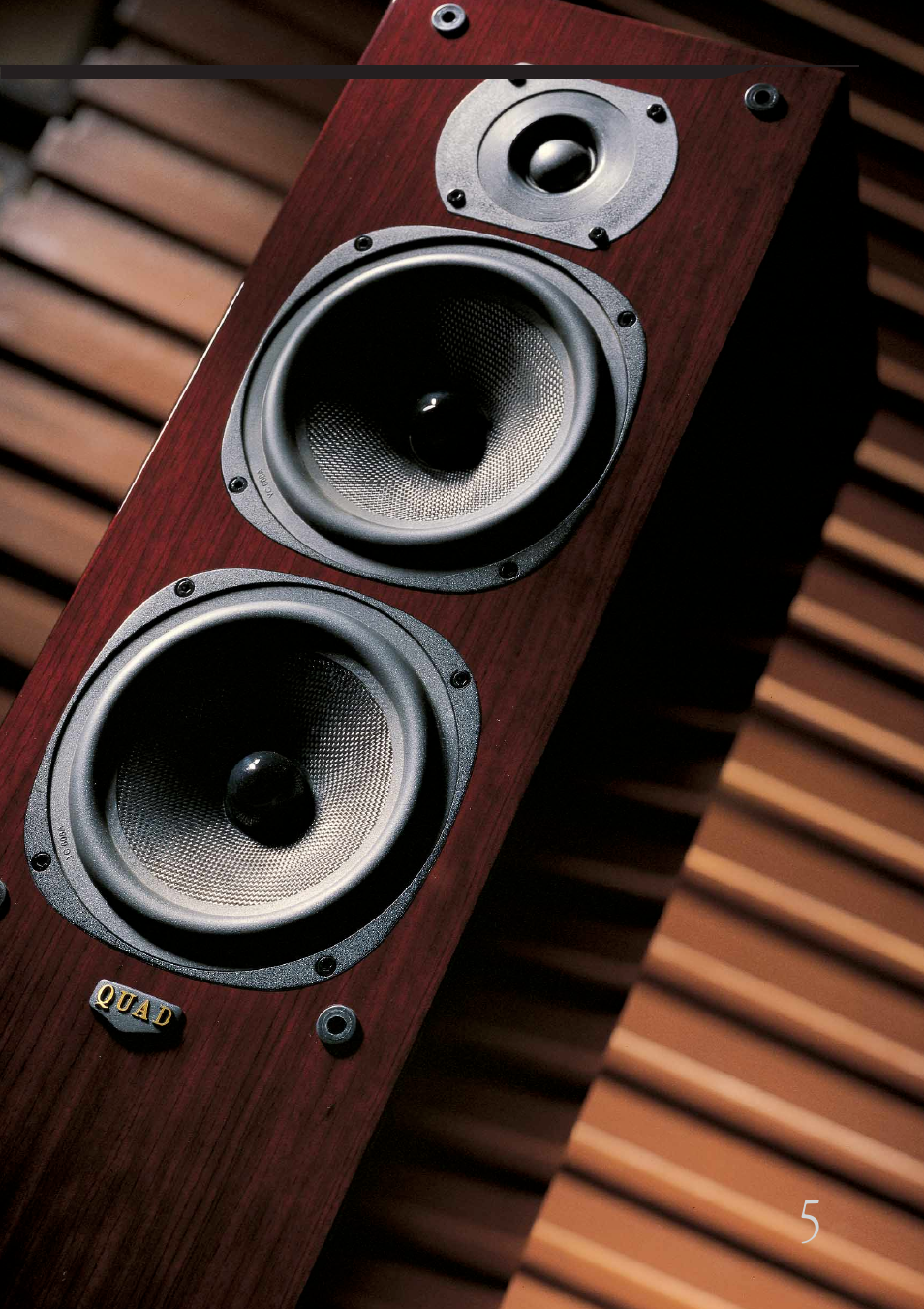 QUAD Floorstanding Speaker L Series User Manual | Page 5 / 12