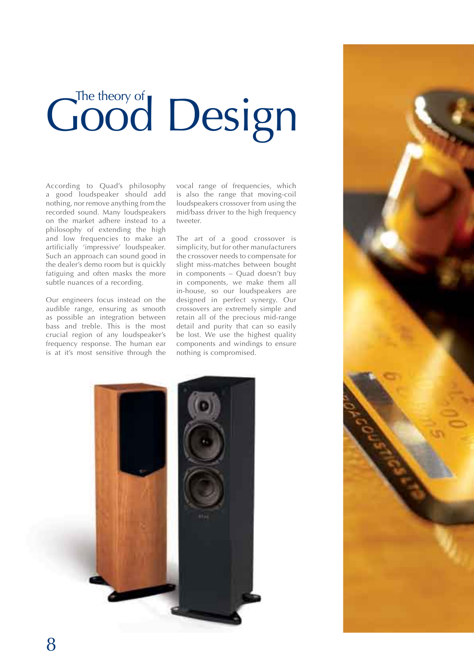 Good design | QUAD L2 Series User Manual | Page 8 / 16