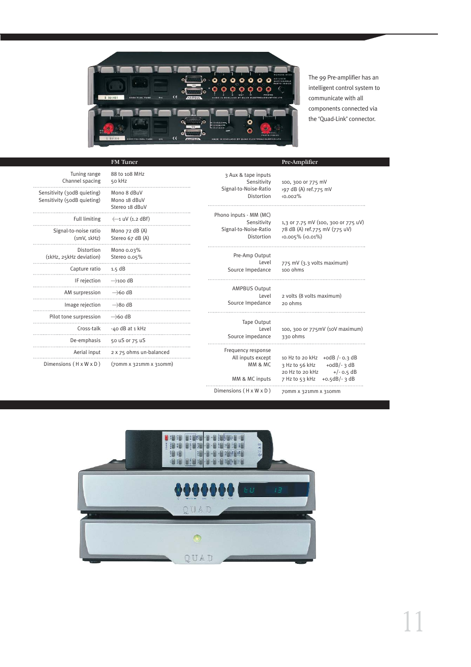 QUAD 99 Series User Manual | Page 11 / 12