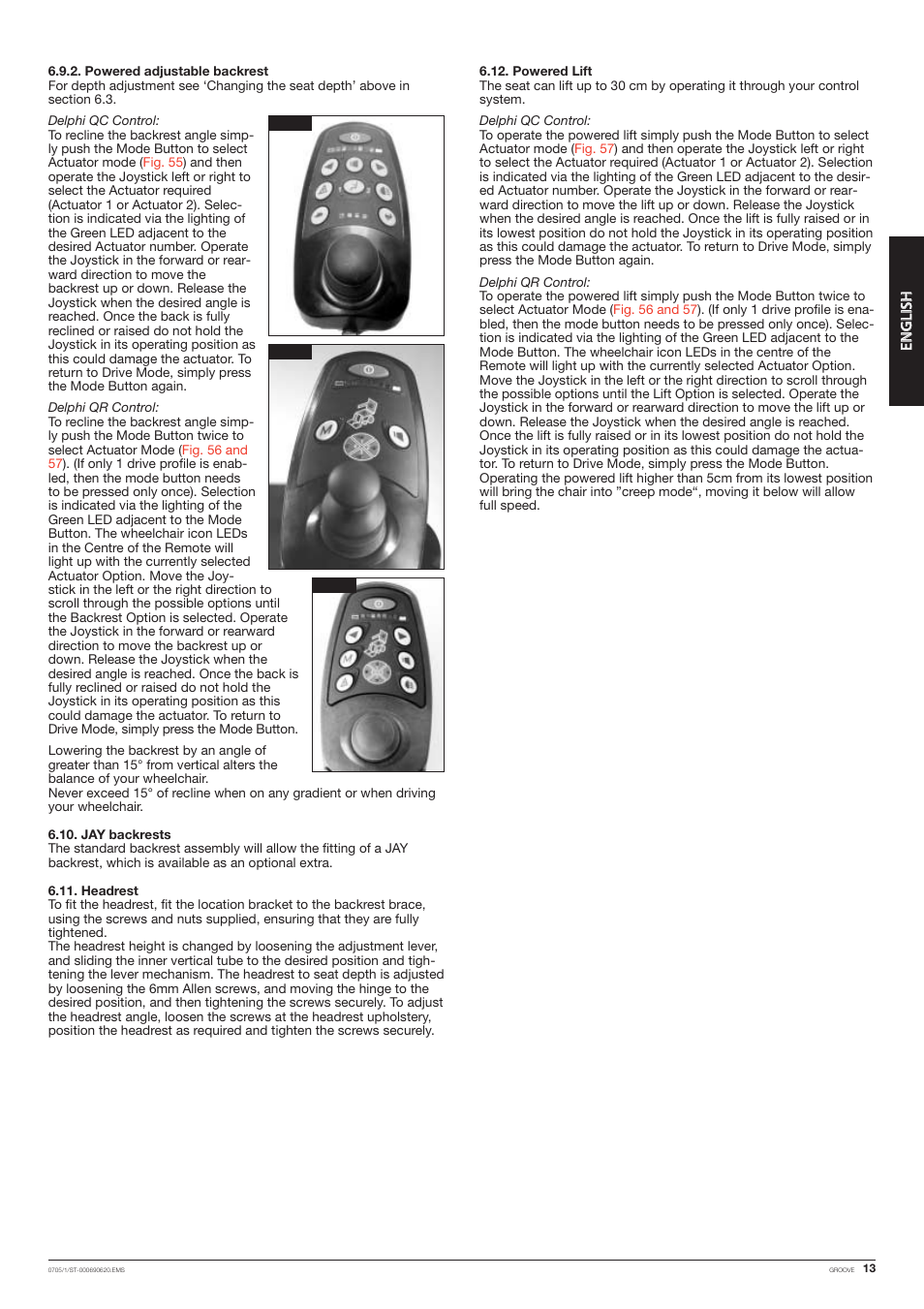 Quickie Mfg. Wheelchair User Manual | Page 13 / 28