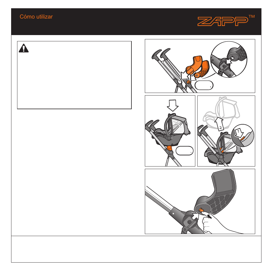 Advertencia, Clic | Quinny 01474 User Manual | Page 18 / 22