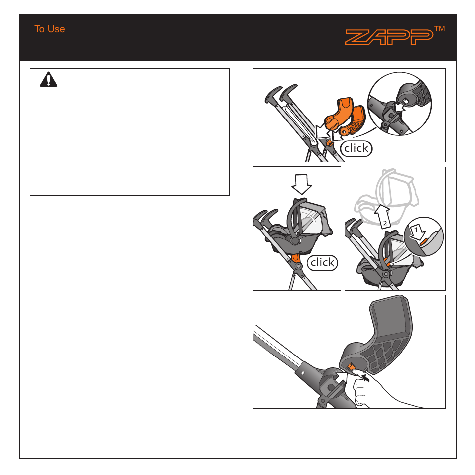 Warning | Quinny 01474 User Manual | Page 8 / 22