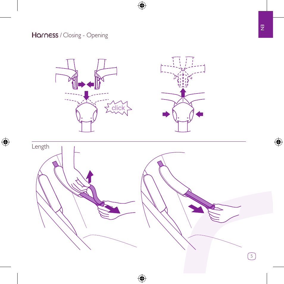 Harness | Quinny Zapp Xtra DRU1042 User Manual | Page 5 / 28