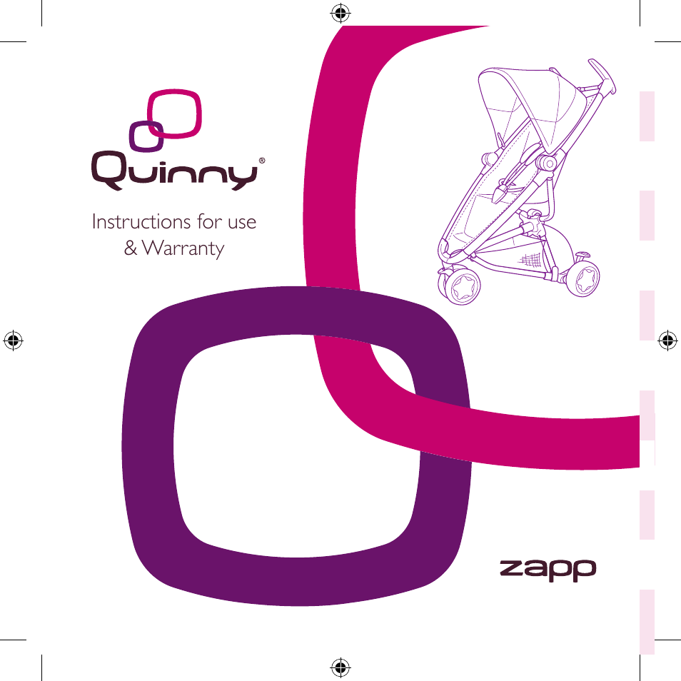 Quinny Zapp User Manual | 62 pages