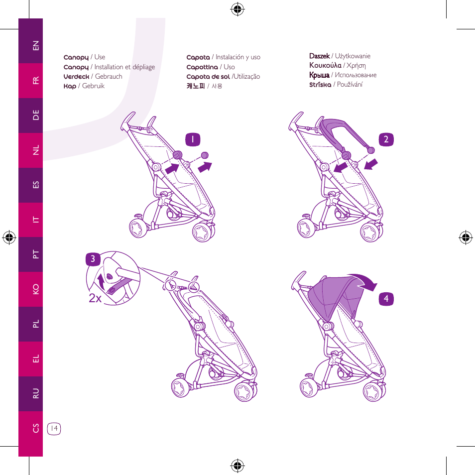 Quinny Zapp User Manual | Page 14 / 62